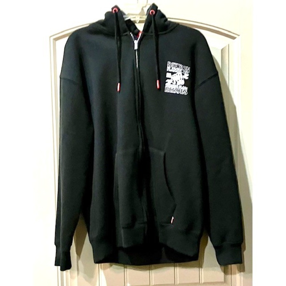 Dixxon‎ Flannel Co Hoodie Men's Size Medium Black Full Zip Form and Function